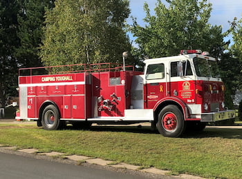 Camping Youghall Firetruck